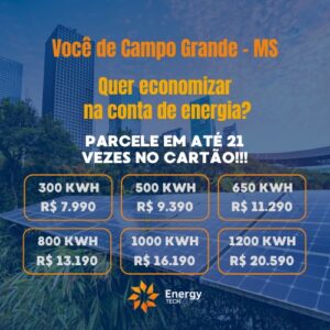 Kit de Instalação Solar A Partir De R$7.990,00